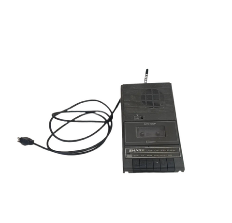 Vintage Black Cassette Recorder