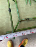 Faux Bamboo Green Decorative Tray