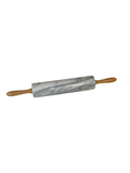Vintage Marble Rolling Pin With Wooden Handles