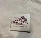 Carter Tile Products the Pony Express 1860
