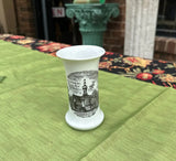 Ceramic Small Vase With Hand Painted Details