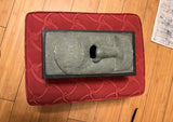 Vintage Tiki Man Stone Tissue Box Holder