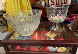 Pair of Crystal Decorative or Serving Bowls