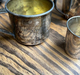 1920s Collection of Sterling Silver Cups- Set of 4