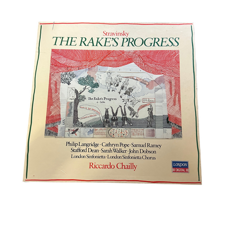 Stravinsky "The Rakes Progress" Vintage Vinyl