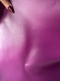 Large Roll of Bright Purple Leather Fabric- Sold by Yard or Roll