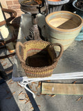 Colorful Wicker Square Basket