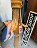 Italian Tole Vintage Floor Lamp With Monkey Accents