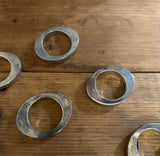 Collection of Heavy Silver Napkin Rings- Set of 11