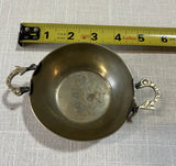 Silver Chile Handmade Bowl With Decorative Handles