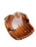 Vintage Wooden Hands Offering Bowl Catchall