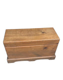 Small Wooden Rustic Style Storage Trunk
