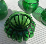 Instant Collection of Green Glass Catchalls