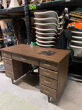 Vintage Mid Century Modern Wooden Desk