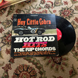 Rip Chords "Hey Little Cobra and Other Hot Rod Hits" Vintage Vinyl