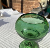 Viking Princess Flowerlite Emerald Glass Cup