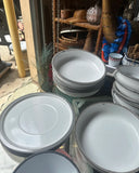 Falcon Enamelware Plates, Bowls, Strainers, Serving Dishes, Mug -Set of 30