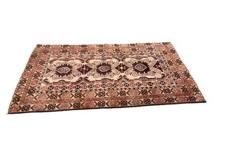 Baluchi and Turkmen Wool Rug