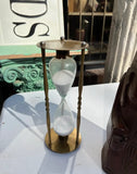 Small Brass Hourglass
