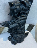 Vintage Cast-Iron Scottish Dog Doorstop