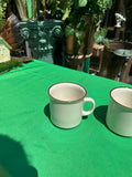 Vintage Desert Sand Grace Stoneware Collection of Plates and Mugs