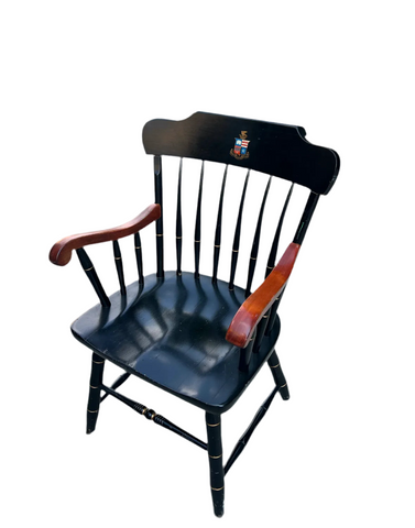 University of Pennsylvania Wooden Black Captains Chair