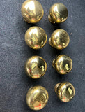 Vintage Brass Cabinet/Drawers Knobs Collectible- Set of 8