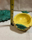 Pineapple Pair Serving Bowl and Platter