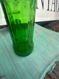 Vintage Mexican Yoli Green Glass Bottle