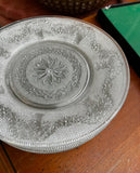 Collection of Duncan and Miller Detailed Crystal Plates- Set of 6