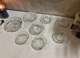 Collection of Small Glass Bowls- Set of 8