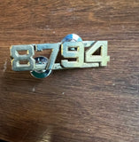 Vintage Gold-Toned VFW "8794" Lapel Pin