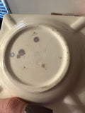 Pair of Ceramic Daisy Saucers