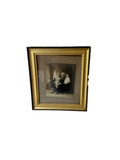 Framed Black and White Vintage Photograph