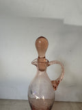 Pink Depression, Glass Petite Decanter