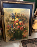 Large Floral Print, Framed