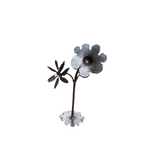 Small Handmade Silver Standing Flower Decoration