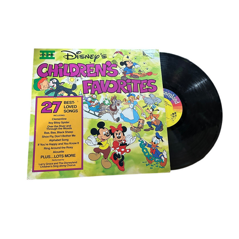 Walt Disney "Children's Favorites" Vintage Vinyl