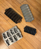 Collection of Cast Iron Pan Molds- Set of 4