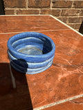 Blue Ceramic Ashtray