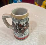 Hand Crafted Ceramic Equestrian Beer Stein