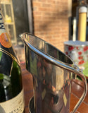 Silver Wine Bottle Holder/Handle