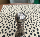 Large Silver Pepper Grinder Decoration