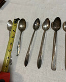 Collection of Vintage Ice Tea Spoons- Set of 9