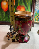 Vintage Russian Wooden Samovar