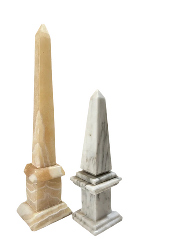 Pair of Marble Carved Sculptures