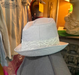 90's Chatties White Lace Fedora