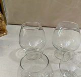 Collection of Simple Cognac Glasses- Set of 8