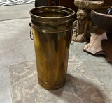 1970s Tall MCM Brass Umbrella Stand