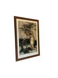 Jan Verhas the Broken Flower Pot Print, Framed